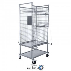 Carro para almacenaje de piezas