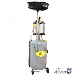 Recogedor de aceite 80 litros con sistema de aspiración