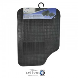 Alfombra de goma universal reversible 4 piezas