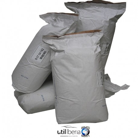 Bolsa de 25 kilos de microesferas de vidrio