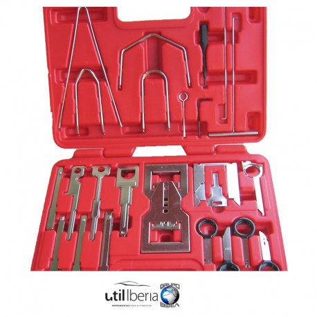 Kit de útiles para quitar radios - 46 Pzs.