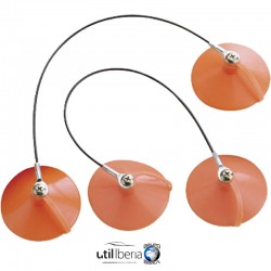 Par de ventosas para sujetar ventanillas