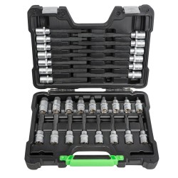 Estuche de 30 puntas para tornillo allen