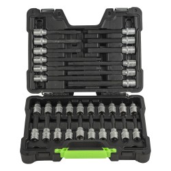 Estuche 32 puntas para tornillos torx