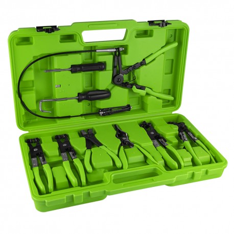 Set de alicates para abrazaderas