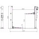 ELEVADOR 2 COLUMNAS 4,2 TONELADAS AUTOMÁTICO 220V