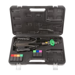 Remachadora de tuerca automática doble brazo 440 mm
