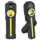 Lámpara potátil base articulada led COB batería recargable