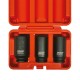 Juego de vasos 1/2" de 12 caras para bujes