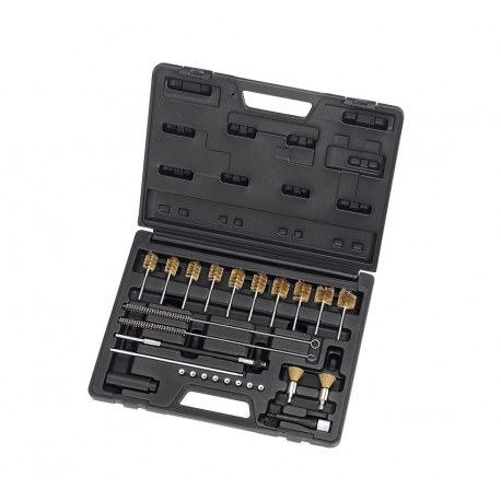 Juego para limpiar camara de inyectores diesel 26 Piezas