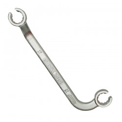 Llave Abierta Doble Para Inyectores Diesel 17 mm