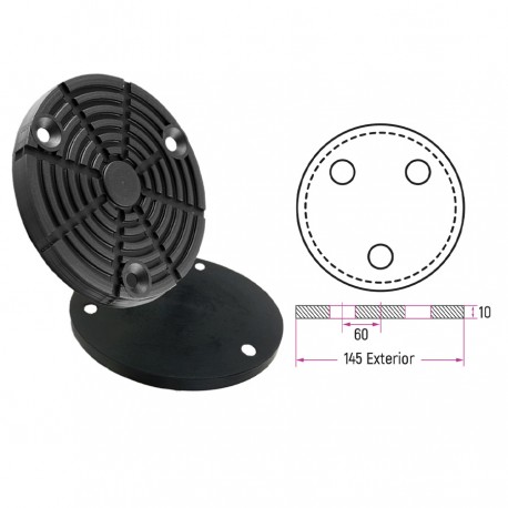 Taco de Goma de Elevador -Istobal Velyen