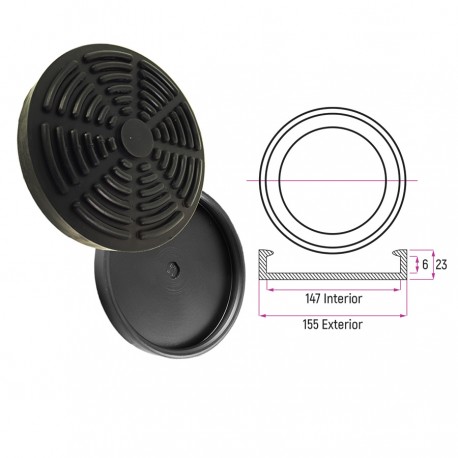 Taco de Goma de Elevador Istobal Velyen