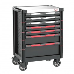 Carro herramientas 7 cajones + Dotación 218 pzs