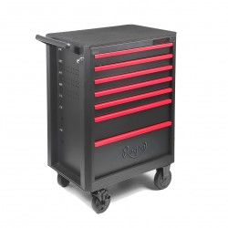 Carro herramientas 7 cajones + Dotación 225 pzs