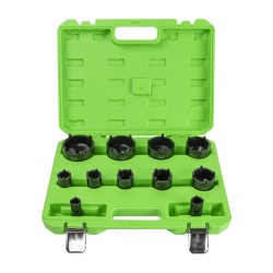 SET DE VASOS CON ALMENAS EXTERIORES