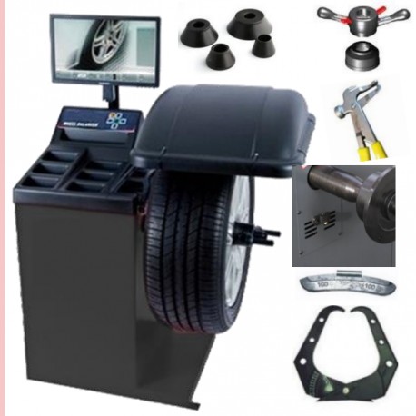 EQUILIBRADORA DE RUEDAS 24" AUTOMÁTICA