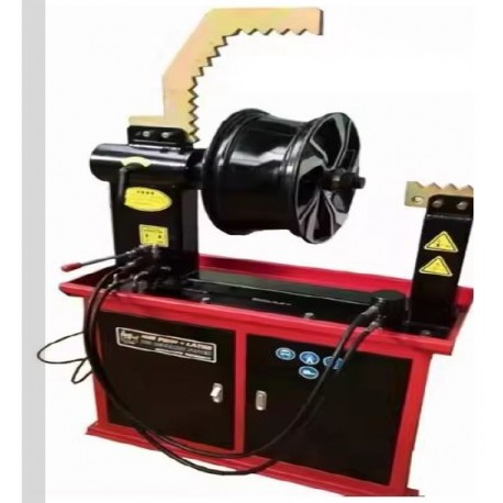 MAQUINA ENDEREZADORA DE LLANTAS