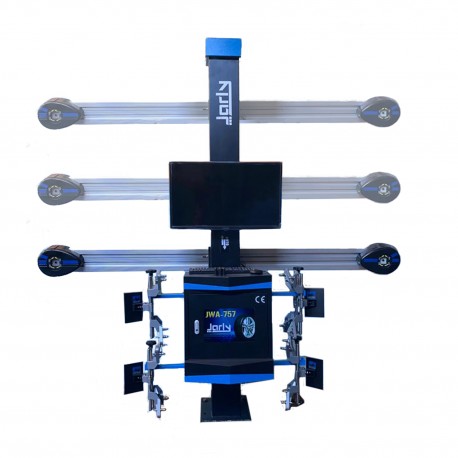 ALINEADOR DE DIRECCIONES 3D, CON CÁMARAS MÓVILES