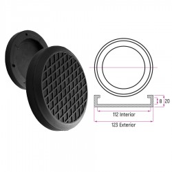 TACO DE GOMA DE ELEVADOR ROTARY