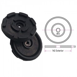 TACO DE GOMA DE ELEVADOR OMCN, ROGEN