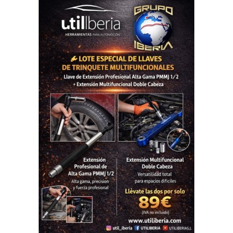 LOTE ESPECIAL DE LLAVES DE TRINQUETE MULTIFUNCIONALES