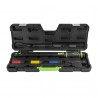 ESTUCHE DE HERRAMIENTAS DE 5 PIEZAS CON LLAVE DINAMOMÉTRICA 1/2" CON MIRILLA