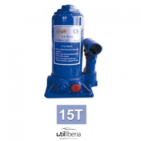 Gato de botella de 15 toneladas