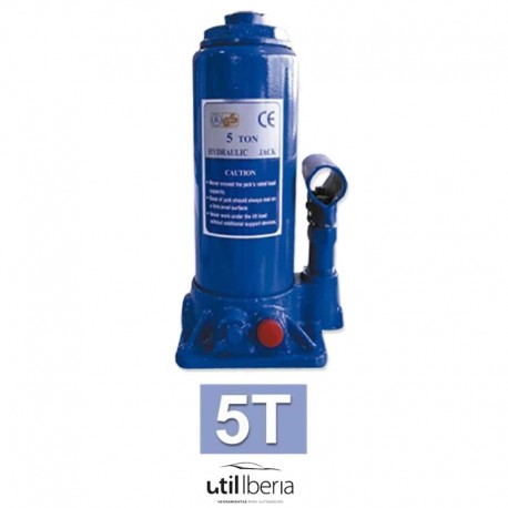 Gato de botella de 5 toneladas en caja de plástico