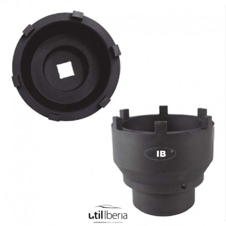 Vaso extracción tuerca eje trasero camión Benz-Man 95-115 mm 
