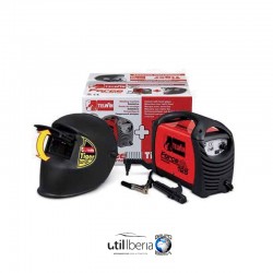 Soldadora inverter de electrodo FORCE 125 + máscara Tiger y accesorios