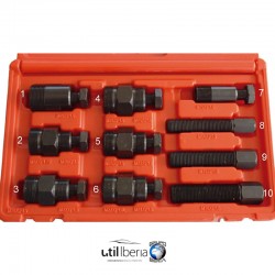 Juego de extractores de volante de motos