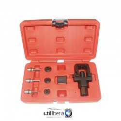 Extractor y remachador de pasadores de cadenas